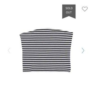 Abound Strapless Crop Tube Top XL